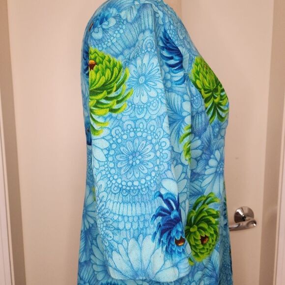 Ui-Maikai 60s Floral Maxi Dress - Picture 7 of 13